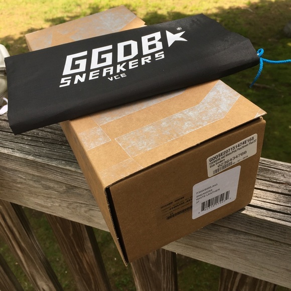 Golden Goose Slide Sneaker White Leather/Pink NIB - Picture 12 of 16